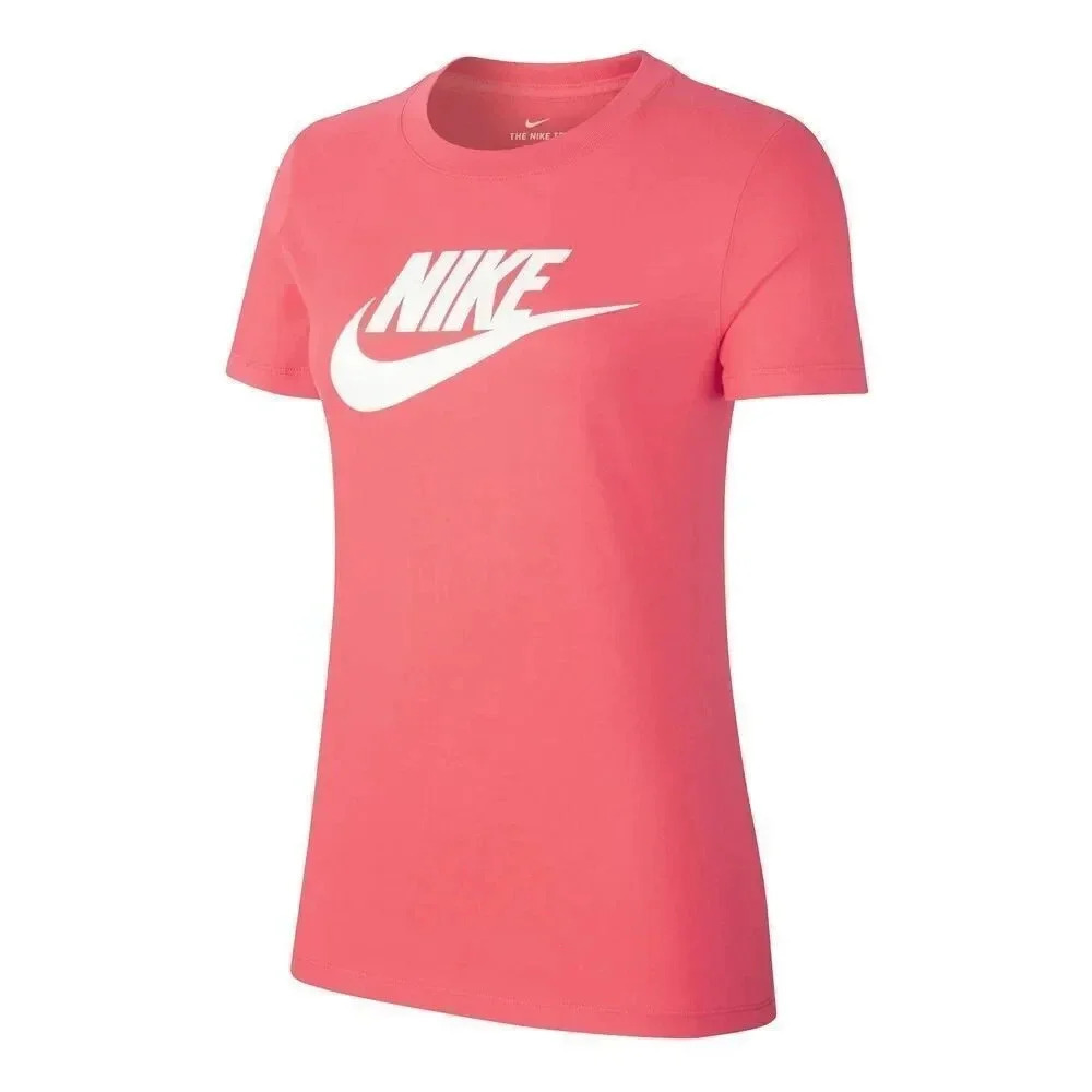 Nike Women's Sportswear Cotton Logo T-Shirt BRAND NEW WITH TAGS - Picture 1 of 2